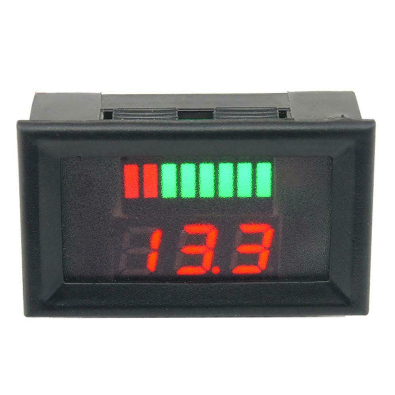 72V DC Digital Lead Acid Battery Capacity LED Indicator Voltmeter Tester