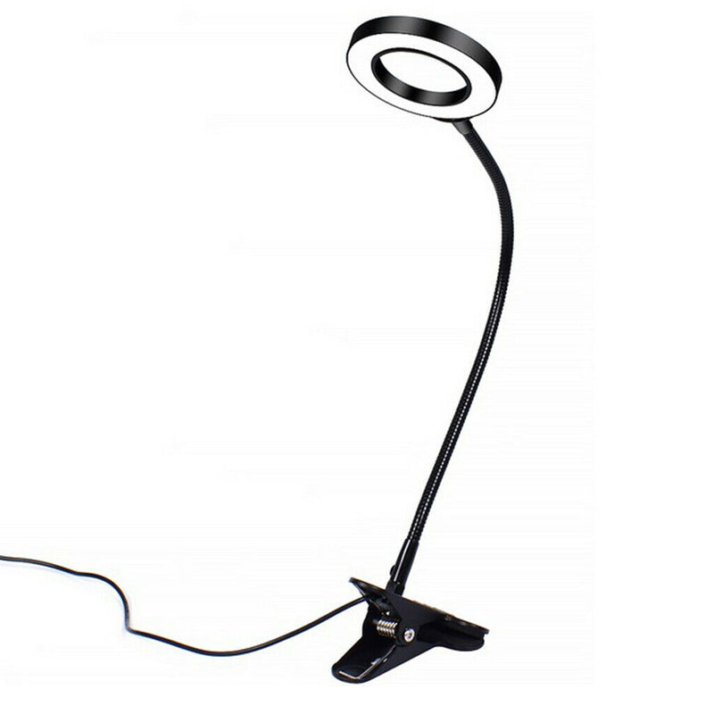 Third Helping Hand Soldering Tool 3X Magnifying Glass USB LED Lamp Desk Clamp