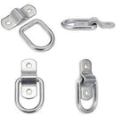 6pcs Stainless Steel Tie Down Ring Universal Loads Hauling Hardware For Trailer
