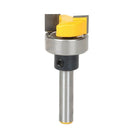 2pcs 1/4" Shank Top Bearing Flush Trim