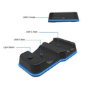 Dual USB Charger for Nintendo Switch Pro Controller Charging Dock Station