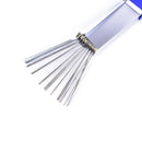 Guitar Nut Bridge Slot Files Filing Tool Set Long-Shaft Sander Files Cuts WLB Kw