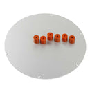 120W 220x220x3mm Hot Bed MK3 Round Aluminum Substrate + 6x Silicone Column