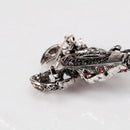 Insect Scorpion Brooch Pins Jewelry Women Rhinestone Gift Corsage Decoratio M4J4