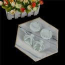 4pcs outer space shape cookie cutters cake decorating tool plun M&E