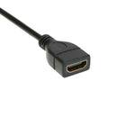 Micro HDMI Male to HDMI Female Adapter Connector Cable Short 17cm