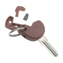 Brown Motorcycles Motrobikes Uncut Blank Key, + Transponder Chip Replacement