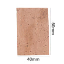 3Pcs 60*40mm Pro Saxophone Clarinet Joint Pad Set Natural Neck Cork SheME