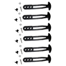 6x Strap Ladder Band Bungee Cord Bungee Rope Fastening Holder Tarp for Ladder