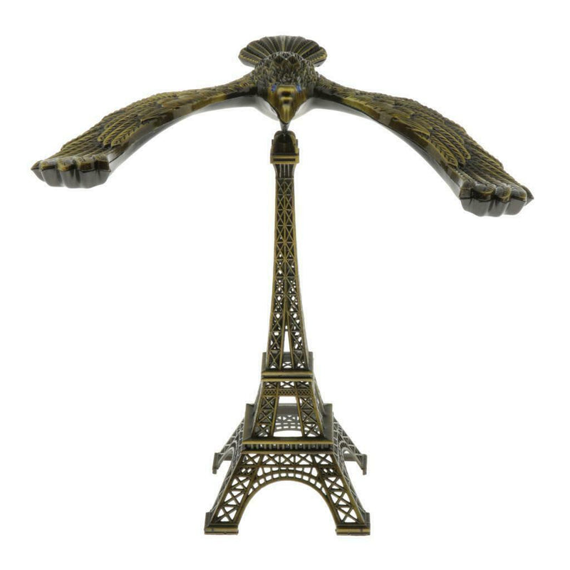 Creative Iron Tower Balance Eagle Statue Gift DIY Craft bronze 20cm