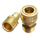 4pairs Brass Release Coupler Pressure Washer