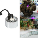 24V Color Changing Ultrasonic Mist Maker Fogger Water Fountain Pond Atomize