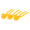 3in1 Duck Shape Snowball Clip Ball Maker Snow Mold Outdoor Sports Yellow