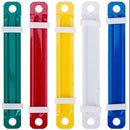 50Pcs Colourful Plastic Paper Filing Prong Fasteners Clips Binding