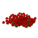 100 x Artificial Flower Head Roses Deco Rosettes DIY Wedding party Baptism  Q3W7