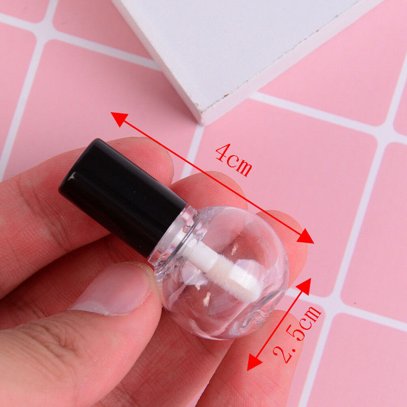 5Pc/Lot Empty Lip Gloss Lipstick Lamp Bulb Tube Lip Balm Bottles Containers  Gw