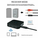 2 in-1 Bluetooth Wireless Audio Transmitter Receiver Music AUX Adapter HiFi M4J3