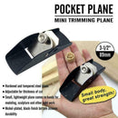 Woodworking Mini Woods Trimming Plane Hand Planers Carpenter Edges Cutting F1N3