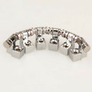 10PCS Guitar Roller String Trees Chrome for Electric Guitar Accessory Set