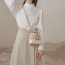 Female Shoulder Purse Splicing Party Elegant Evening Wristlets PU Crossbody Bags