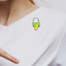 Creative Cartoon Cat Brooch Cute Badge Metal Pins Jacket Ornament (Style 2)