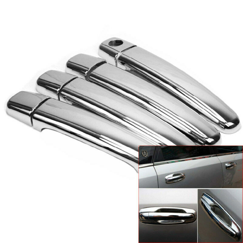 1 Set Car Door Handle Cover Trim Decor Accessory for Peugeot 307 new VLK