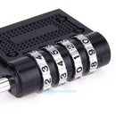 4 Dial Digit Combination Password Lock Travel Luggage Code Padlock Suitcase Lock
