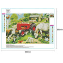 5D DIY Full Drill Diamond Painting Animals Cross Stitch Embroidery Mosaic
