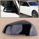 Front Right Gloss Black Side Mirror Cover Cap Fit for BMW 1 2 3 4 Series