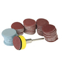 100Pcs 25Mm 1 Inch Sander Disc Sanding Disk 100-3000 Grit Paper With 1Inch