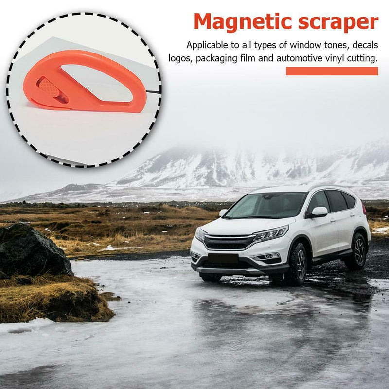 13pcs/set Car Vinyl Wrap Tools Magnetic Holder Window Tint Squeegee Cutter