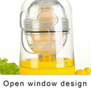 1* Egg Shaker Manual Pull Egg White Egg Yolk Mix Fusion Egg Tools Turner K9Z9