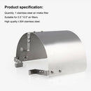 Universal 2.5 "- 5.5" C-Neck Racing Car Cold Air Intake Filter Cover