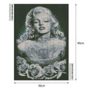 5D DIY Full Square Drill Diamond Painting Cross Stitch Home Art (People05)