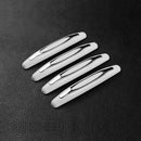 4x White Car Door Edge-Scratch Anti-collision Protector Guard Strip Universal