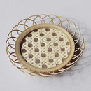 Handwoven Round Natural Rattan Coaster Handmade Insulation Placemat Table Pad