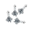 Pack of 4 H7 12V 55W Safety Car Auto Halogen Light Bulb Headlight White Lig