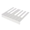 Piano Keytops White Glossy Replacement Key Tops 52PCS 15.7cm/6.18inch