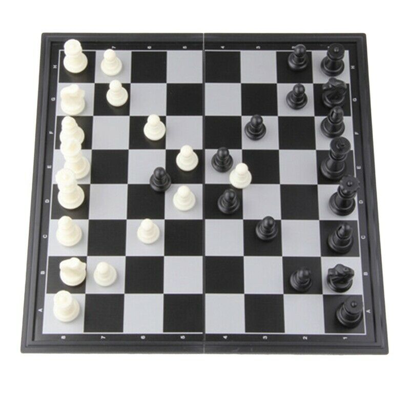 Magnetic Chess Set International Chess Educational Chess Set Entertainment  L1M7