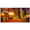 Photography Backdrop Autumn Maple Party Decor Forest Indoor Photo Studio Harvest