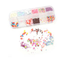 Add 12 kinds fruit pattern of slime DIY Slime Education CraftMudAntistress toyJR