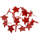 100pcs Mini Red Star Brads Paper Fasteners for Scrapbooking Card Making 14mm