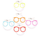 Funny Soft Glasses Straw Unique Flexible Drinking Tube Kid Party Accessories T3C