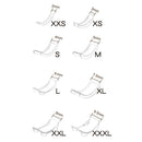 8pcs/set Size Reducer Ring Adjuster Guard Jewelry Soft TPU Clear Resizer Smooth