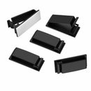30 pcs. Cable Clips Cable Clamps Black, Desk Cable Holder Self - adhesive & M2Y6
