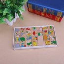15pcs Dominoes Wooden Toys Puzzle Cartoon Animal Baby Educational Cute Toys