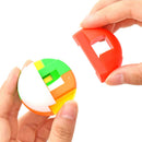 2pcs baby toys intelligence colorful puzzle assembly ball kids game funny toysM&