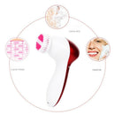 6-In-1 Electric Face Wash Brush, Multi-Function Waterproof Face Cleansing I
