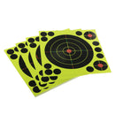 25 Sheet Shooting Paper Target 20x20cm Splatter Self-Adhesive Stickers with