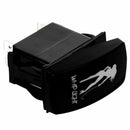 New Switch ON/OFF LED Car Boat Truck Bar Rocker Toggle 12V 20A 5P (Blue, Wh
